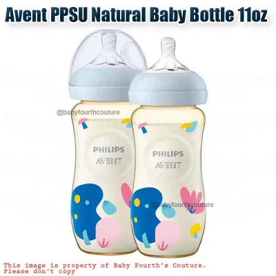 BFCM Philips Avent PPSU Natural Baby Bottle 11oz For Kids and Baby
