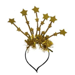 Năm mới Headband tinsel Sao bờm tóc đàn hồi Ảnh giáng sinh đạo cụ mới lạ năm mới ủng hộ phụ kiện trang trí tiệc