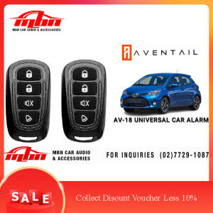 Aventail Car Alarm Auto Security System AV18 Universal Car Alarm Auto Security