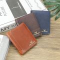 Royal Bagger RFID Vintage Short Wallets for Men Genuine Leather Card Holder Simple Thin Bifold Wallet 3001. 