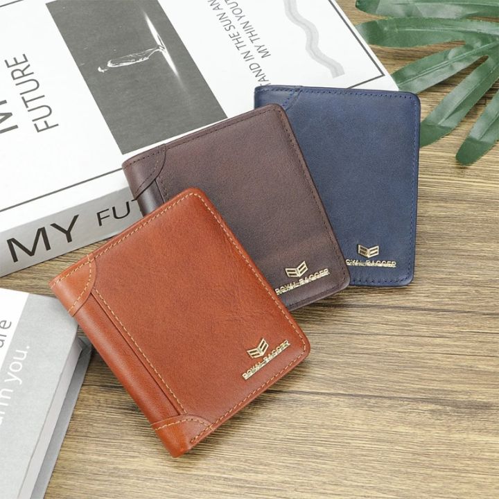 Royal%20Bagger%20RFID%20Vintage%20Short%20Wallets%20for%20Men%20Genuine%20Leather%20Card%20Holder%20Simple%20Thin%20Bifold%20Wallet%203001%20-%20Image%203