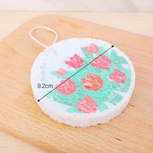 ฟองน้ำเยื่อไม้ ฟองน้ำล้างจานเยื่อไม้ไผ่ ฟองน้ำขจัดคราบ ฟองน้ำทำความสะอาด ฟองน้ำบีบอัด ฟองน้ำ อเนกประสงค์ ส่งไว