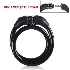 Khóa Xe Đạp Thể Thao 4 Số An Toàn Chống Trộm Khóa Số Treo Yên Xe Đạp Chắc Chắn