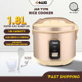 【80% Off】 HUG Rice Cooker Mechanical One-Button Accurate Temperature Control 4L Capacity Household. 