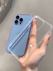 i-Phone Case 17 Pro Max/ 17 Air/ 17e/ 16/ 16e/ 15/ 14/ 13 Plus Clear Hard Phone Casing For Transparent Cover