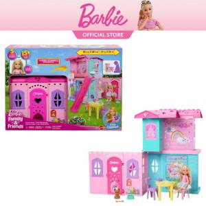 Barbie Family & Friends Chelsea Pop-Up House Playset & Doll (Included 1 Chelsea Doll)