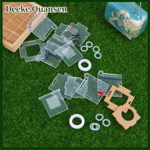 Deeke Acrylic cao trong suốt Ant khu vực hoạt động Ống nghiệm kết nối tổ tự làm Ant trang trại ăn hộp 15 18mm tầm cỡ ống nghiệm tổ