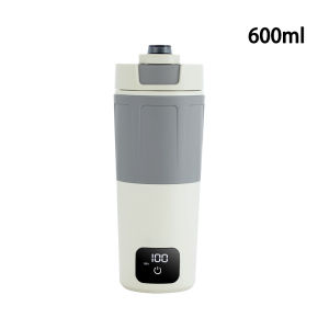 SG Portable Electric Kettle 600ml Stainless Steel Travel Hot Water for Tea/Coffee TEMP Controls LCD Display Auto Shut Off