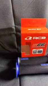 RCB HAND GRIP RUBBER (2 TONE) BLUE HG66 01HG028A