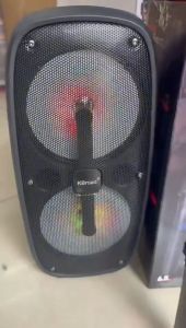 Bts.Shop KTS-2388 6.5x2" Wireless Bluetooth Karaoke Speaker Free Wireless Microphone