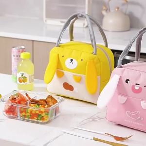 Thermal Lunch Bag  Large Capacity  Insulation layer  Cute Animal Design  HEYBABE