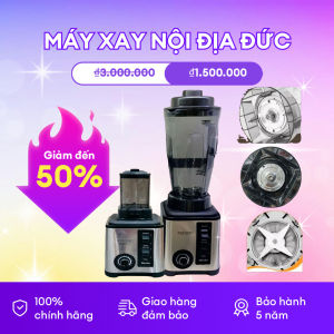 Máy Xay Sinh Tố công nghiệp  Đức công suất lớn 8500w dung tích 3 lít