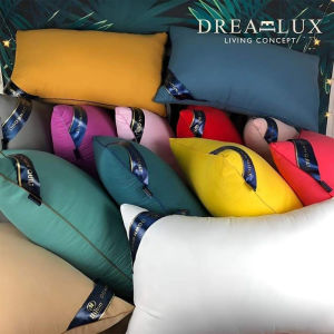 DREAMLUX Pillow Hotel Bantal Tidur 1.2 Kg + - | Bantal Kain Cotton Sejuk | Slow Rebound No Collapse