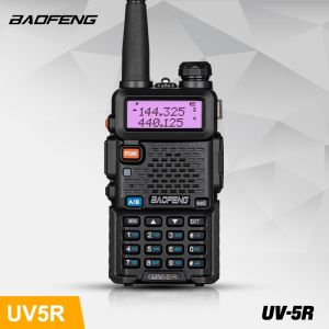 Baofeng UV-5R Walkie Talkie 5W 128 Channels Long Range FM Radio Dual Band VHF/UHF Two Way Radio