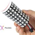 BTF-LIGHTING WS2812B RGB 5050SMD Individually Addressable Digital 16x16 256 Pixels 6.3in x 6.3in LED Matrix Flexible FPCB Dream Full Color Works with K-100. 