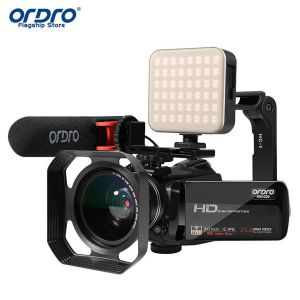 ORDRO HDV-Z20 Video Camera 1080P 30fps 24MP IR Night Vision Camera