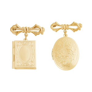 Photo Insert Brooch Decorative Pin For Sweaters Shawls Special Event Presents