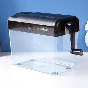 Office Small Mini Shredder Hand Shredder Household Manual Paper Document Shredder