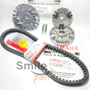 PAKET CVT Rumah roller assy Mio J X-ride Mio soul Mio Gt Fino Fi VANBELT V BELT Kipas roller 54P set