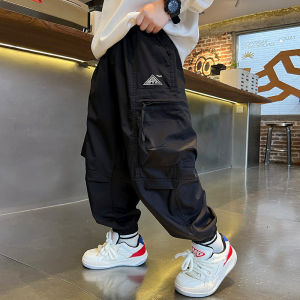 Cargo Jogger Pants with Side Pockets for kids boys girls 2-14ys cargo pant high quality