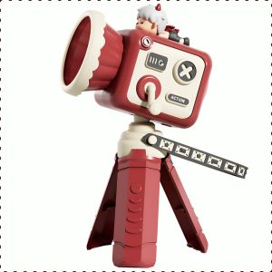 Small Electric Fan Portable and Easy to Carry Electric Fan Cooling Cute Camera Style Detachable