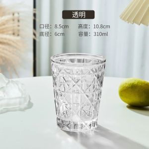 2026 European Style Colorful Crystal Whisky Glass Cup Beer Cup Coffee Latte Mug Household Drinkware Party Restaurant Wine Glasses Cup