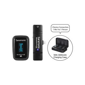 Saramonic Blink 500 ProX B1/B2/B3/B4/B5/B6 Sistem Mikrofon Tanpa Wayar 2.4GHz