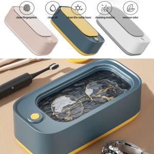 UTOPUS 360° Deep Cleaning Ultrasonic Glasses Cleaner Multi-functional High Frequency Vibration Automatic Cleaning Tool Rechargeable Jewelry Cleaning Machine Household