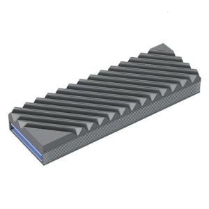 Modern Design M.2 2280 SSD Heatsink Cooling Solution Sleekly Aesthetic Optimized For DIY Computer Builds Quick Setups
