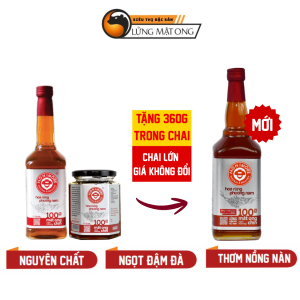 Mật ong nguyên chất Honimore Hoa Rừng Phương Nam 990g (có tặng kèm 360g trong chai) - giúp tăng cường đề kháng