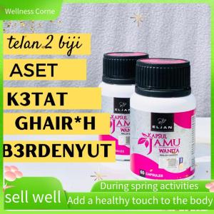 Wellness Corne Eljan Kapsul Jamu Wanita 60Kapsul Lulus KKM