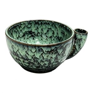 LINSBAYWU Auto Swirl Ceramic Swirling Berry Bowl Vintage Drain Holes Vegetable Colander High-quality Non-slip Fruit Washing Bowl Kitchen
