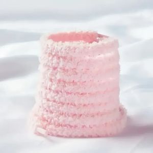 120CM Wide Flat Plush Towel Shoelaces Big Fat Fluffy Fuzzy Design Excellent Texture Softness Perfect for Women Boots Sneakers