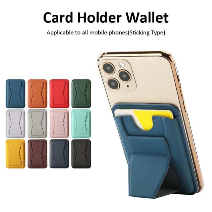 Phone Holder Sticky Phone Wallet Gecko Phone Wallet Stick-On