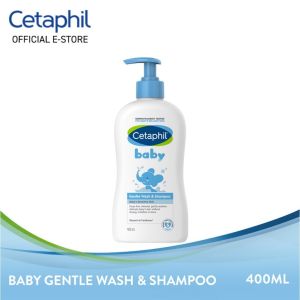 Cetaphil Baby Wash & Shampoo For Hair & Body Delicate Skin With Calendula 400ml Cetaphil Baby Daily Lotion EXP:2027