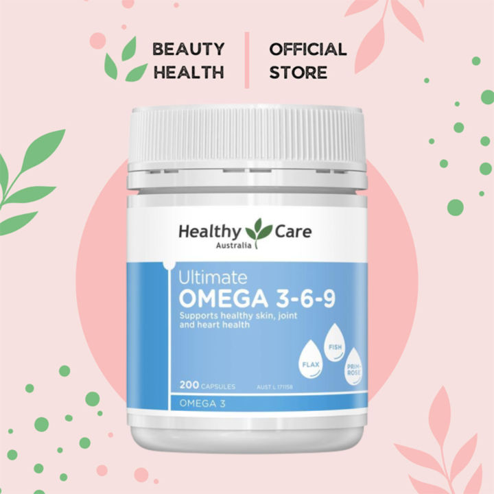 Healthy Care Ultimate Omega 369 200 Capsules [BeautyHealth.sg