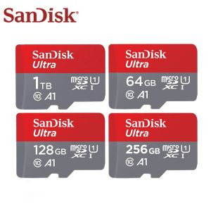 Local Original SanDisk Micro SD Card for CCTV Dashcam Digital Camera Tablet Memory Card Micro SD 1TB 512GB 256GB 128GB 64GB Class10 TF Card High Speed Mini Card A1 100MB