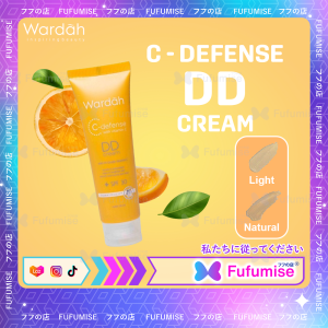 WARDAH C - Defense DD Cream 20ml Light / Natural (BPOM)