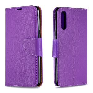 For Samsung Galaxy A10 A10S A20 A20S A30 A30S A50 A50S A70 Phone Case Magnetic Leather Lychee skin pattern Wallet Card Slots Flip Cover Casing