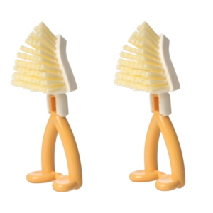 Corner Brush Kitchen Sink Crevice Brush Foldable Household Multifunctional Cleaning Brush Head Small Cleaning Brush Cleaning Artifact可折叠无死角清洁三角清洁刷