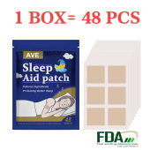 48pcs Adult Sleep Aid Patches: Soothing Sticker for Better Sleep & Stress Relief