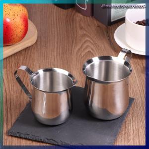 Snowdreamer เหยือกทำฟองนมกาแฟเหยือกทำจากสแตนเลสขนาด60-240มล. พร้อมหัวเทอุปกรณ์ชงกาแฟ