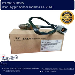 Genuine Mobis Rear Oxygen Sensor 39210-2B325 for Hyundai Accent Kia Rio Soul 1.4L 1.6L Gas