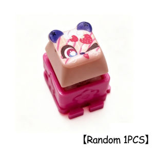 Clickeez Bàn Phím Đồ Chơi Phát Sáng Móc Khóa Giảm Căng Thẳng Keycap Ý Tưởng Quà Tặng