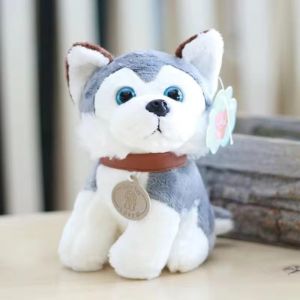 MARBLEX 20CM Plush Companion Doll Husky Golden Retriever Doll Cute Puppy Stuffed Animal Pillow Kawaii Small Pet Dog Animal Plush Toy Birthday Christmas Gift