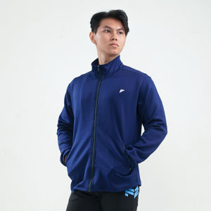 Flexzone Jaket Track DryFit Sports Gym Lari FJS-010 Fitness Jacket Quick Dry