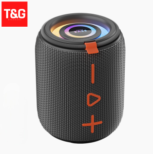 HEAVY BASS-02 TWS Bluetooth V5.3 Portable and Waterproof Speaker 3D Sound Bass with LED Coloful Effect