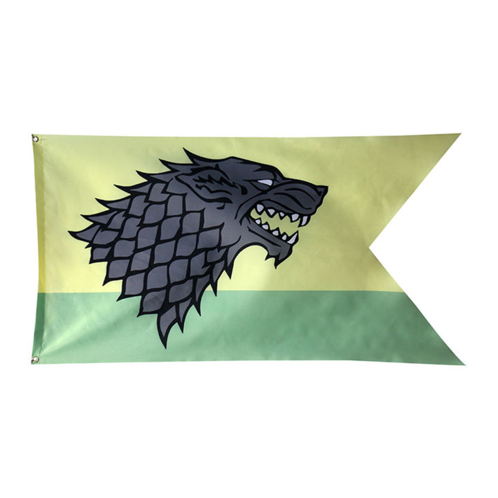 Game Of Thrones Targaryen Flagge – 3x5 Fuß (ca. 90x150 Cm), Aus Polyester, Mit 2 Messing-Ösen