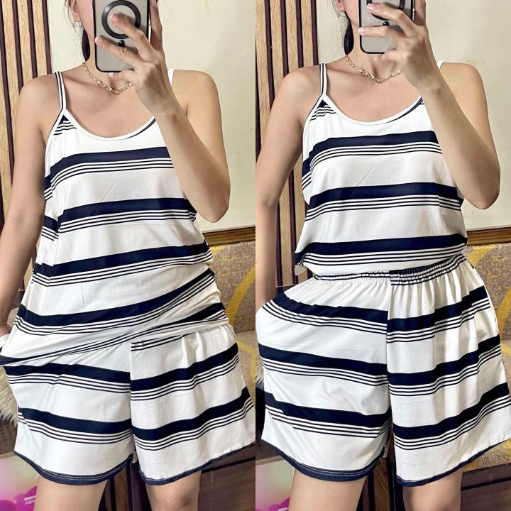 TERNO SPAGHETTI SHORT FOR WOMEN with two side pocket (FREESIZE CAN FIT UP TO XXL)