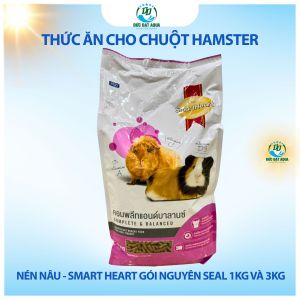 Thức ăn cho chuột Hamster Chuột Lang Bọ Ú Thỏ và các loại thú gặm nhấm - Gói 1kg- 3kg chính hãng